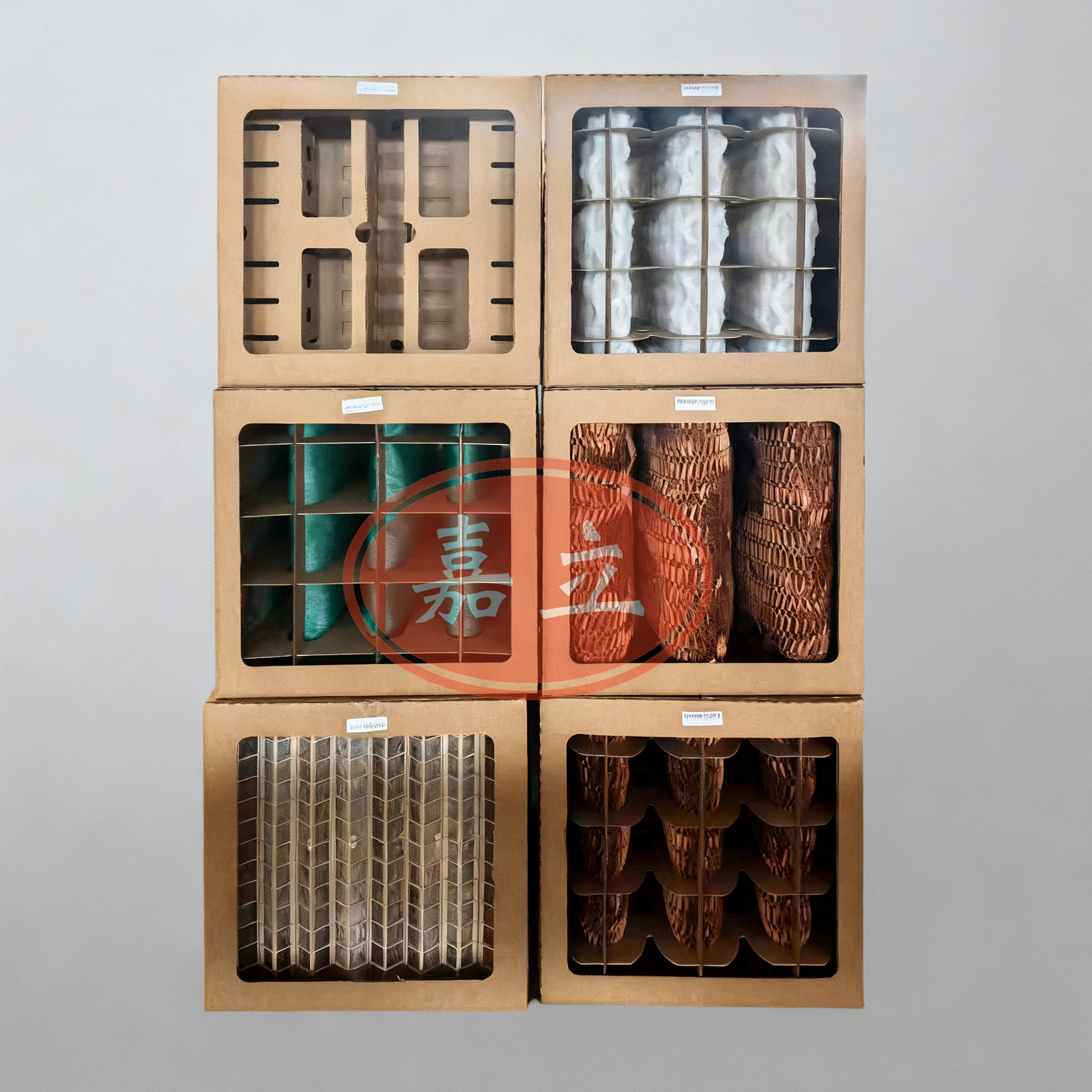 山亭纸盒式漆雾过滤纸箱